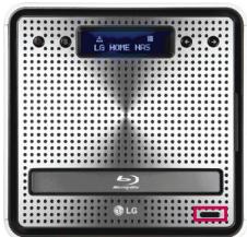 LG N2B1D - Ouvrir/ fermer plateau (bouton d'ouverture) - 1