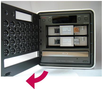 LG N2B1D - Installation de disque dur - 2