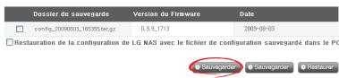 LG N2B1D - [Sauvegardez les fichiers de configuration sur le PC] - 2