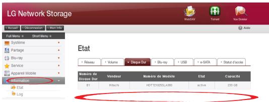 LG N2B1D - Vérification d'erreur de configuration RAID - 2