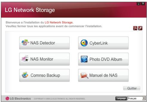 LG N2R1 - Installation de programmes d'application du PC - 1