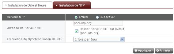 LG N2R1 - Paramétrage du NTP - 1