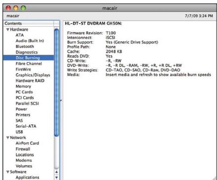 LG N2R1 - Connexion à un PC Mac - 4