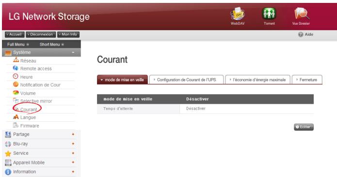 LG N2R1DD1 - Gestion concernant l'alimentation - 1