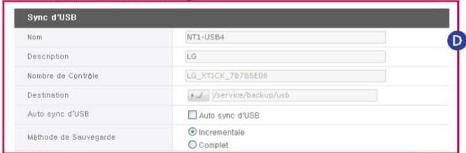LG NAS N1A1 - Sauvegarde d'usb - 1