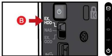 LG NAS N1A1 - Paramétrage du mode switch - 2