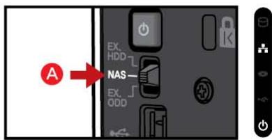 LG NAS N1A1 - Paramétrage du mode switch - 1