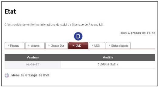 LG NAS N1A1 - Confirmation des états et configuration des informations - 1