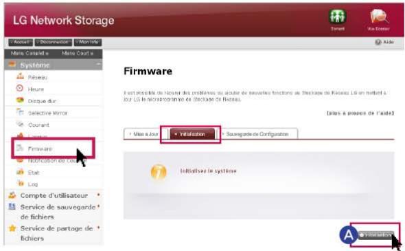 LG NAS N1A1 - Initialisation - 1