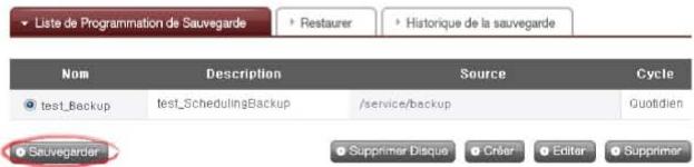 LG NAS N1A1 - Commencer une sauvegarde planifiée - 1