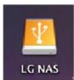 LG NAS N1A1 - Connexion d'un lecteur de disque dur externe (HDD) - 4