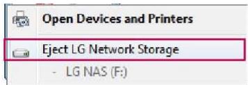 LG NAS N1A1 - Attention - 2