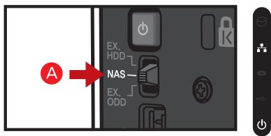 LG NAS N1T1 - Paramétrage du mode switch - 1