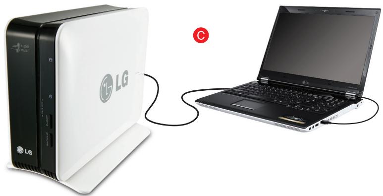 LG NAS N1T1 - Connexion - 3
