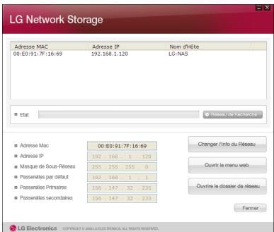 LG NAS N2R1 - Utilisation de programmes d'application du PC - 4