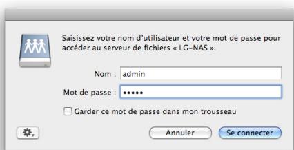 LG NAS N2R1 - Paramétrage du web - 5