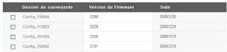 LG NAS N4B1 - - List de Dossier Backup - 1