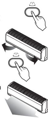 LG S12AT - Commande de la direction horizontal/vertical du flux d'air (en option) - 2