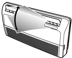 LG UV24 NBD - Le flux d'air haut/bas (Flux d'air vertical) peut être réglé au moyen de la télécommande. - 2