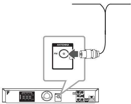 LG DH6220C - Raccordement de l'antenne - 1