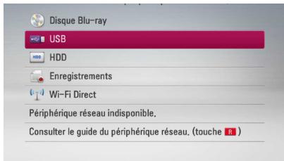 LG HR935D, HR939D - Copie de fichiers et de dossiers sur le disque dur interne - 2