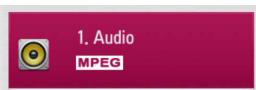 LG HR935D, HR939D - Sélection de la langue audio pour la télévision numérique - 1