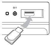 LG HR935D, HR939D - Lecture du content d'un périphérique USB - 1