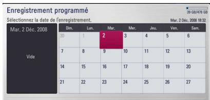 LG HR935D, HR939D - Enregistrement programme (manuel) - 1