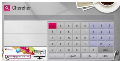 LG HR935D, HR939D - Recherche de contenu sur le disque dur par nom de fichier - 1
