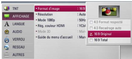 LG HR935D, HR939D - Réglage des paramètres - 4