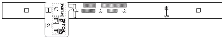 LG NB2430A - Panneau arrière - 1