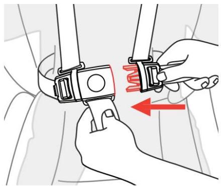 CHICCO ACTIV3 - Comment utiliser la ceinture de sécurité - 3