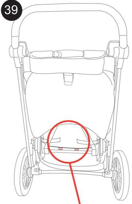CHICCO ACTIV3 - Comment retirer le tissu du siège - 1
