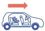 CHICCO SEAT UP - Installation dans la voiture du siege-auto GR. 2 (15-25 kg) avec ceinture a 3 POINTS du vehicle - 1