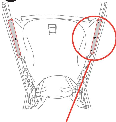 CHICCO TRIO ACTIV3,  TRIO ACTIVE 3 - como quitar laanela del asiento - 1