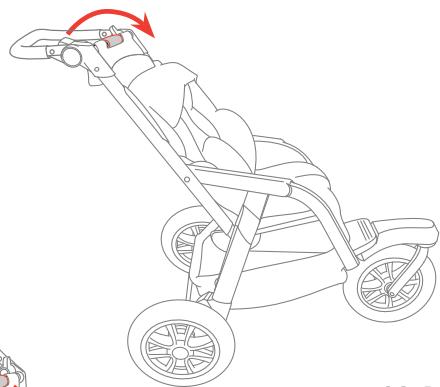 CHICCO TRIO ACTIV3,  TRIO ACTIVE 3 - Cómo cerrar la silla de paseo - 1