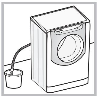 HOTPOINT AQD970L 49 EU - Ouverture manuelle de la porte-hublot - 1
