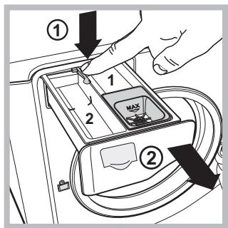 HOTPOINT AQD970L 49 EU - Nettoyage du tiroir à produits lessiviels - 1