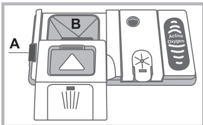 HOTPOINT LSB 7M121 W EU & LSB 7M121 B EU - Charger le produit de lavage - 1