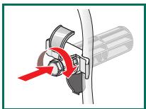 BOSCH WAE28210FF - Préparation et montage des cales de transport : - 4