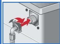 BOSCH WAE28210FF - Vidange de l'eau - 2