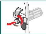 BOSCH WAE28210FF - Retrait des cales de transport - 1