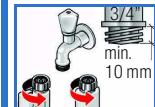 BOSCH WAE28210FF - Pression optimale dans le réseau d'eau : 100-1000 kPa (1-10 bar) (pression optimale) - 3