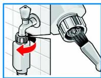 BOSCH LOGIXX 8 SENSITIVE - Filtre dans l'arrivée d'eau - 2