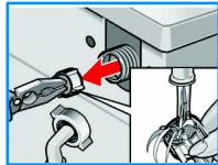 BOSCH LOGIXX 8 SENSITIVE - Filtre dans l'arrivée d'eau - 4