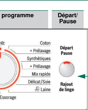 BOSCH MAXX 7 - Régler et adapter le programme\*\* - 1