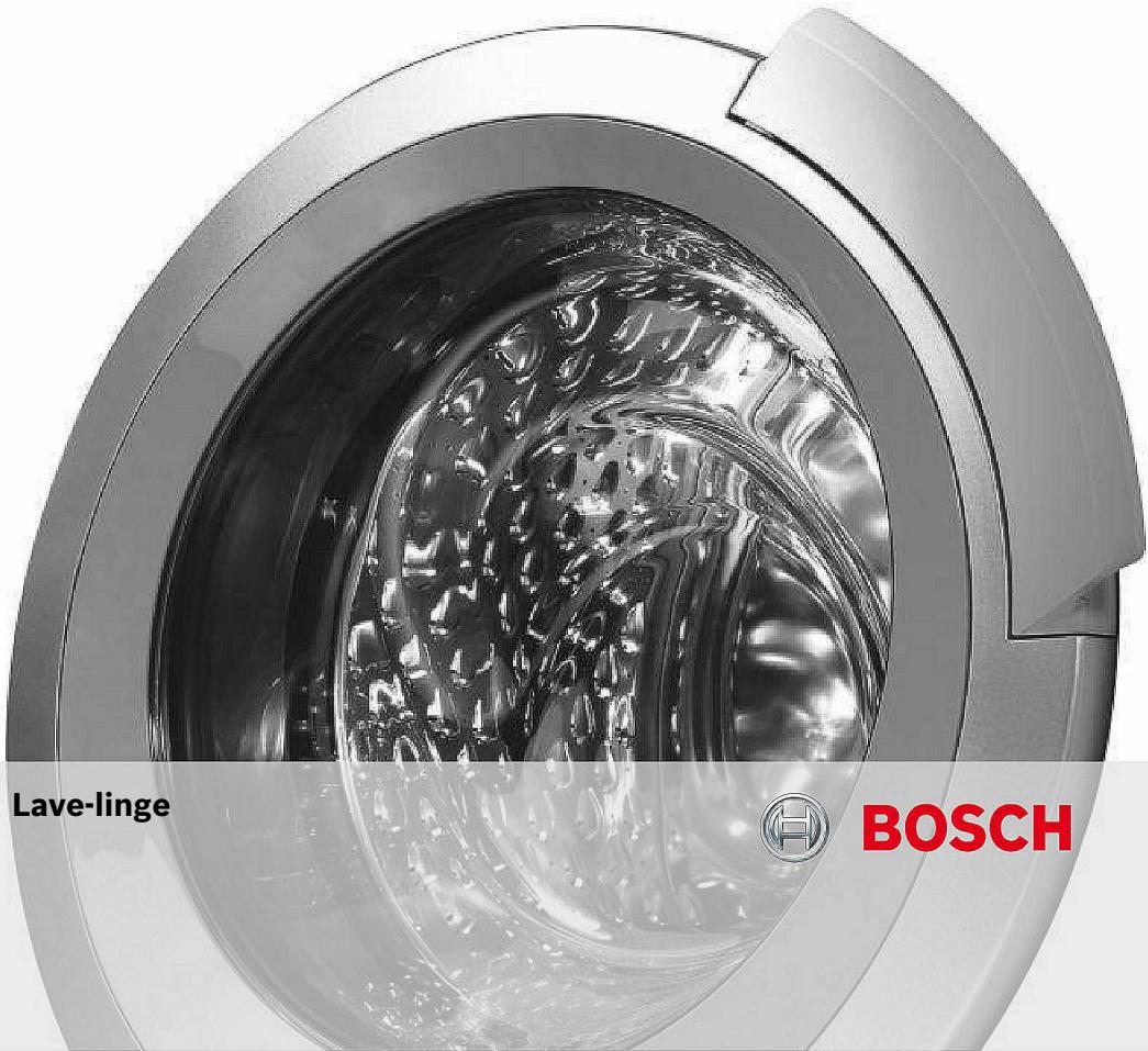 BOSCH MAXX 7 - Que faire si ...? - 1