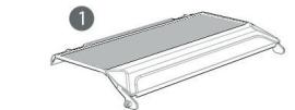 HOTPOINT SB 1801 AA,  SB1801AA - Procedure de nettoyage de l'accessoire antigivre - 1