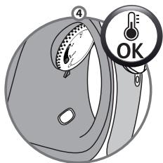 CALOR FV3743C0 PRIMA + - FR réglage de la température* - 9