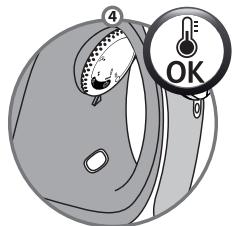 CALOR FV3743C0 PRIMA + - FR réglage de la température* - 5